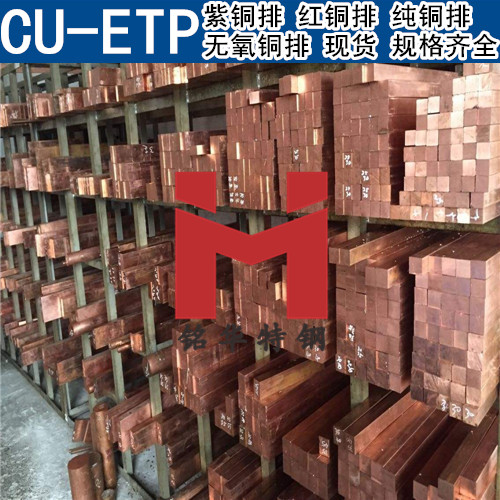 德国CU-ETP紫铜排 红铜排 CU-ETP无氧铜排 纯铜排